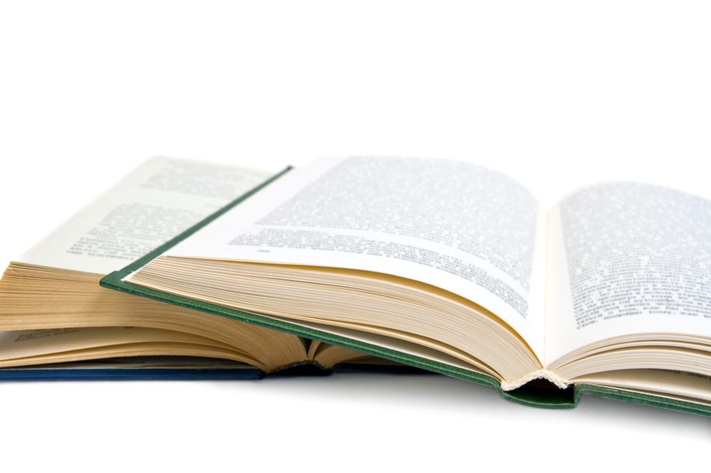 Open book.